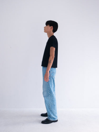 Cropped Tee Black