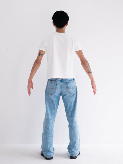 Cropped Tee White