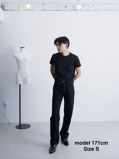 Cropped Tee Black
