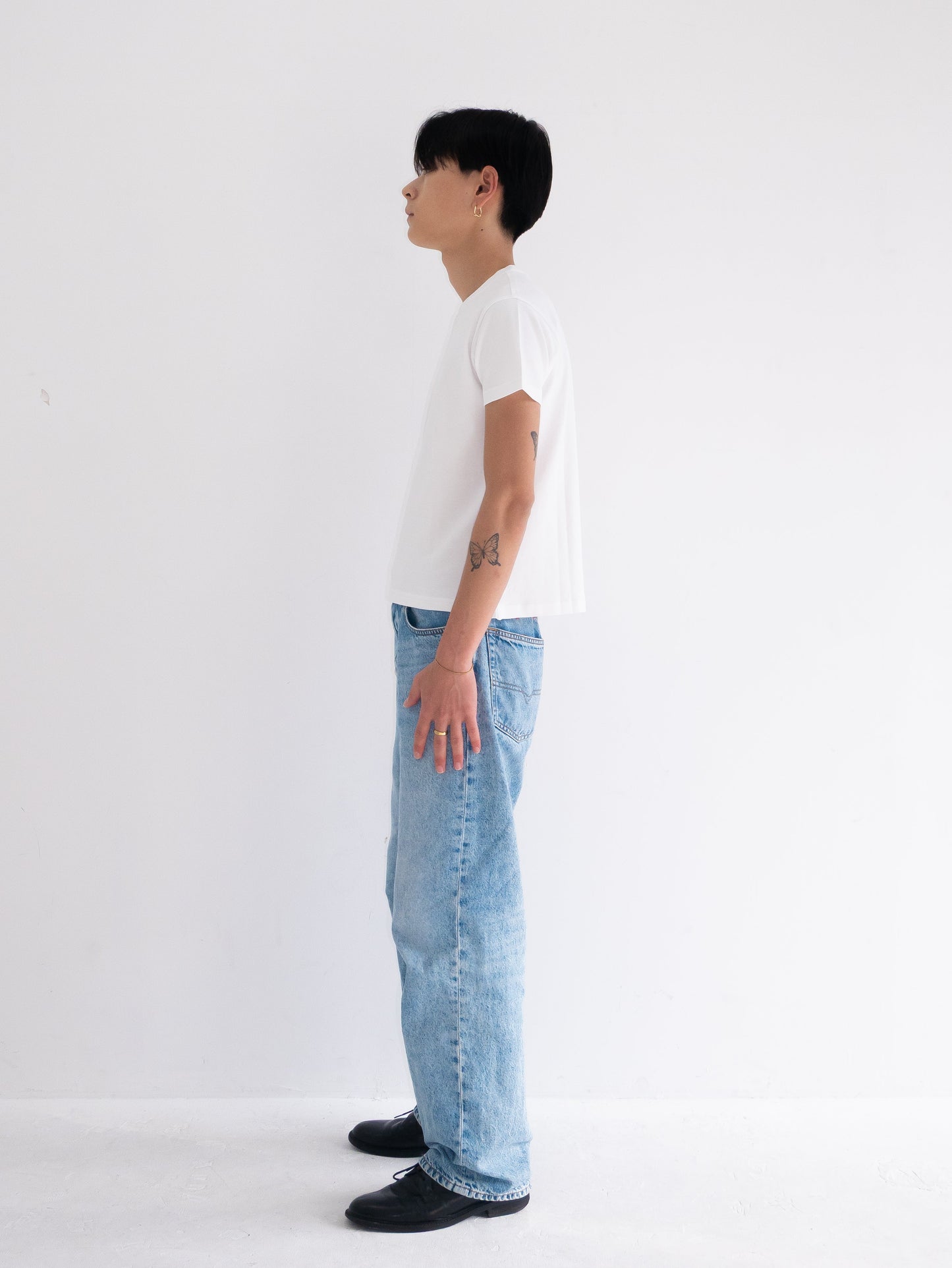 Cropped Tee White