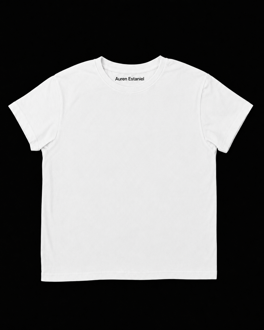 Cropped Tee White