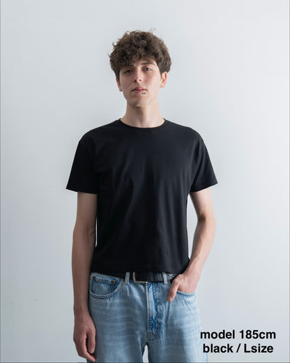 Cropped Tee Black