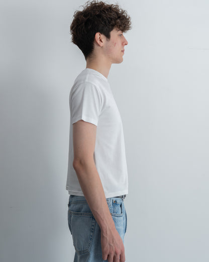Cropped Tee White