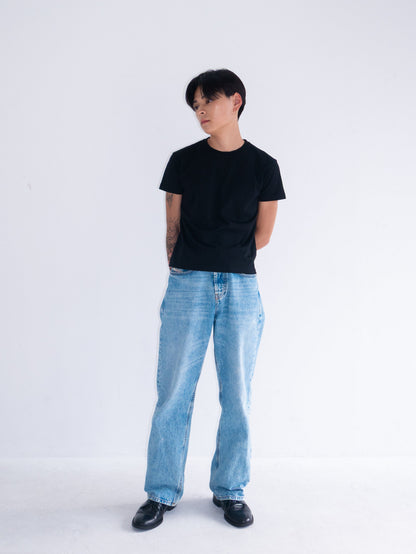 Cropped Tee Black