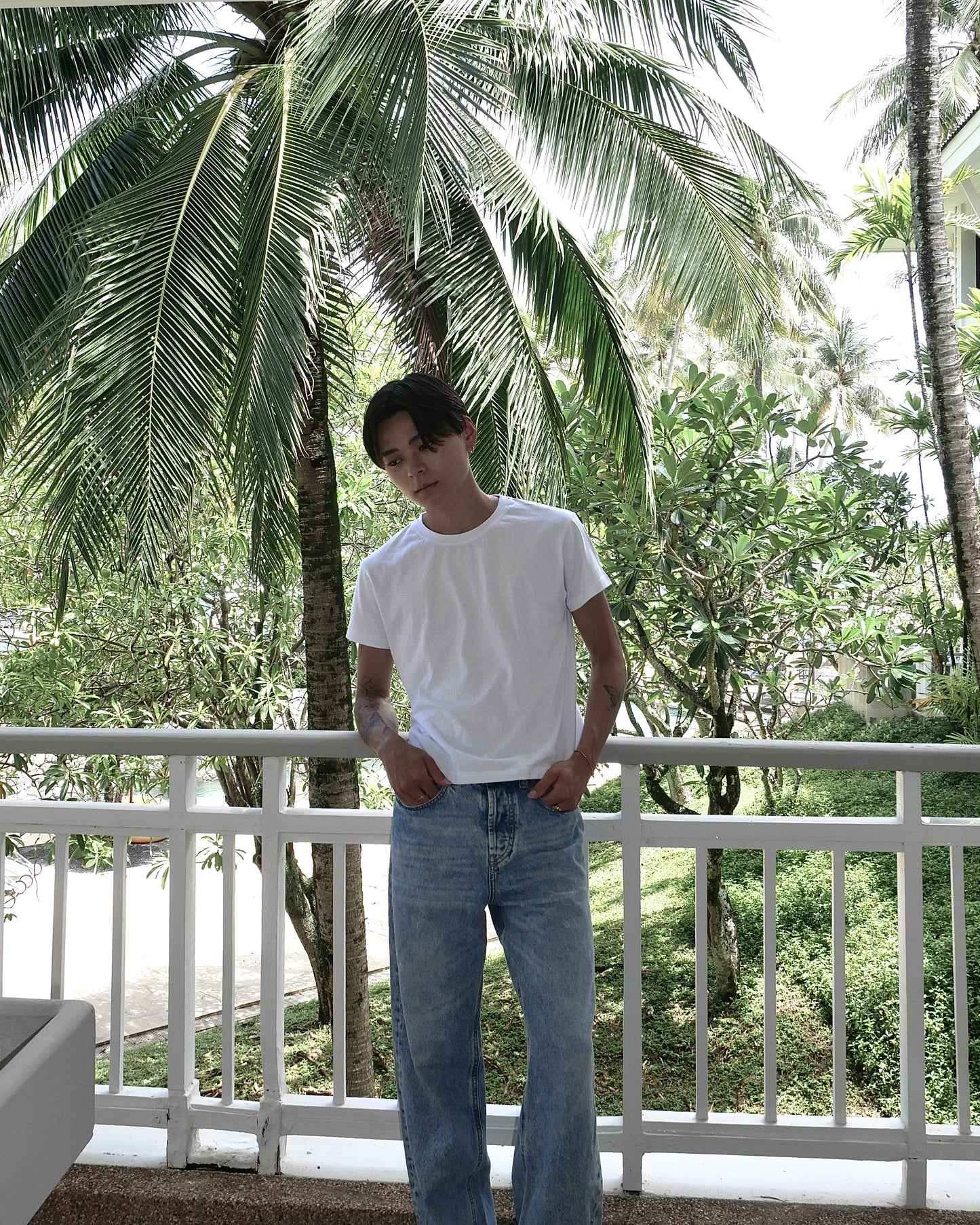 Cropped Tee White
