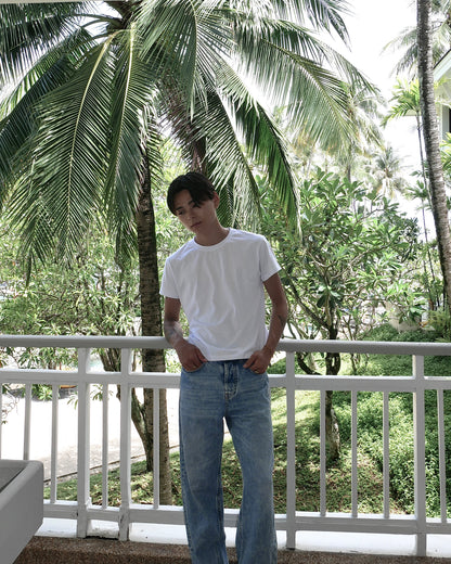 Cropped Tee White